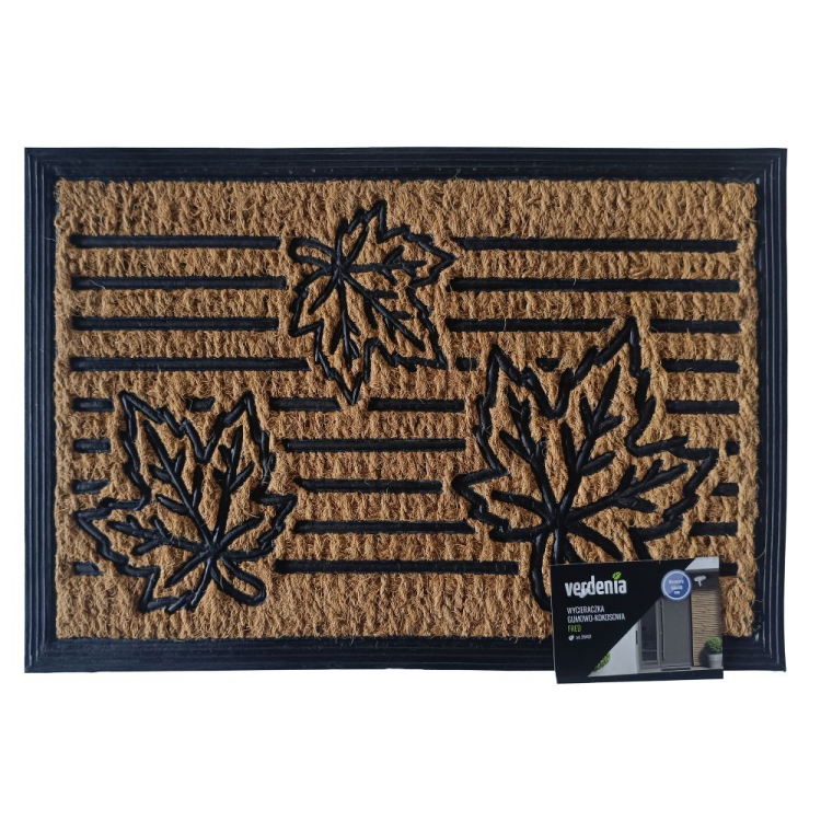 Wycieraczka gumowo-kokosowa FRED 60x40cm wzór 8